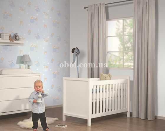 Обои P+S International коллекции Dieter bolhen 4kids в интерьере
